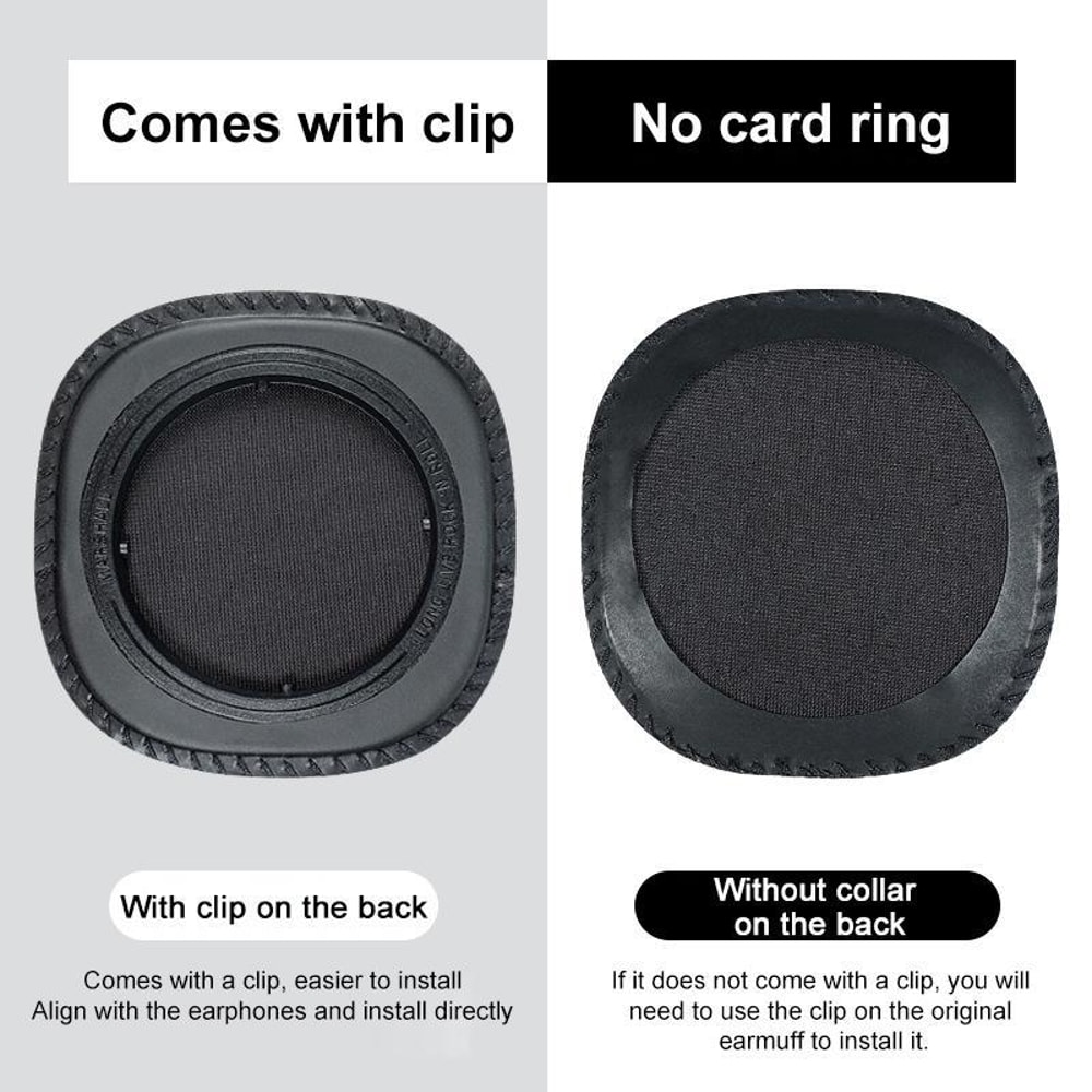 Premium Protein Leather Replacement Earpads for Mid Bluetooth Headphones
