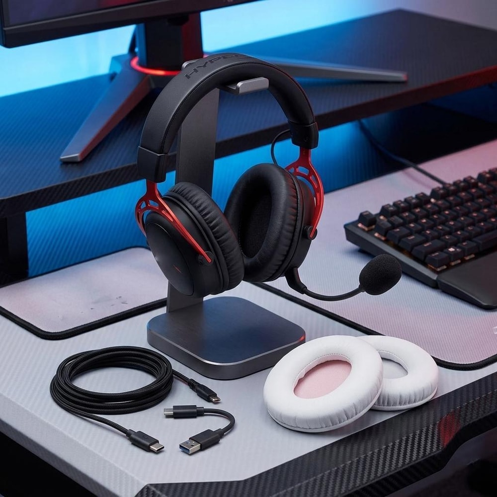 Replacement Ear Pads Protein Leather Gaming Headset Cushions 3