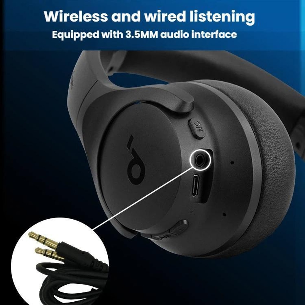 Soundcore Q20i Wireless Bluetooth Headphones With Active Noise Cancelling 7