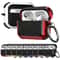 AirPods Pro 3 Case Shockproof TPU PC Cover With Carabiner 0