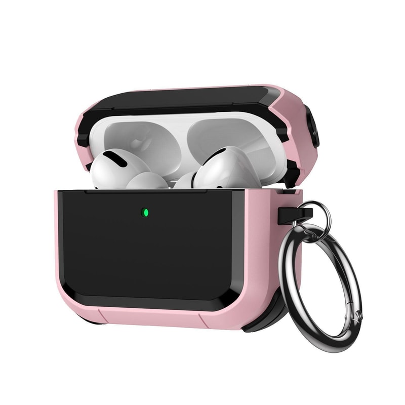 AirPods Pro 3 Case Shockproof TPU PC Cover With Carabiner 10