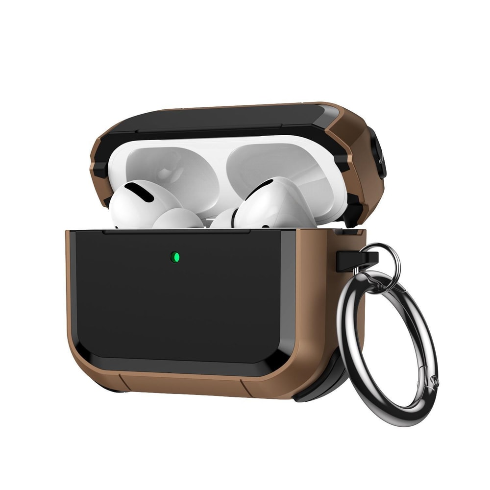 AirPods Pro 3 Case Shockproof TPU PC Cover with Carabiner