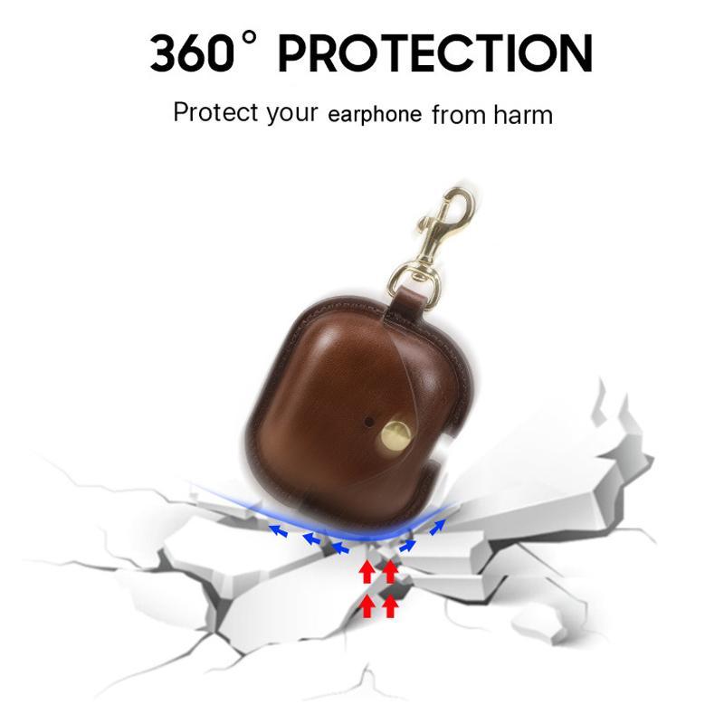 Protective Case Full Coverage Anti Drop Coffee Earphone Cover 5
