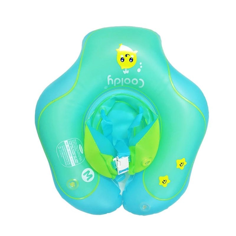 Cooldy Baby Swimming Ring Inflatable Toddler Pool Float With Safety Strap 1