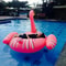 Giant Inflatable Flamingo Pool Float And Swim Ring For Summer Water Fun 6