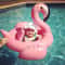 Giant Inflatable Flamingo Pool Float And Swim Ring For Summer Water Fun 10