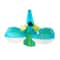 Cartoon Animal Baby Swim Ring Inflatable Toddler Pool Float with Chest Support