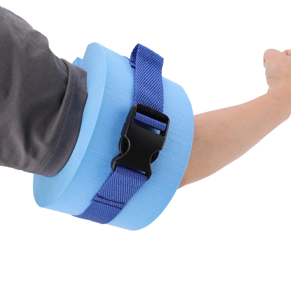 Adult EVA Arm Floatation Ring With Tie Leg Strap For Pool Swimming 7