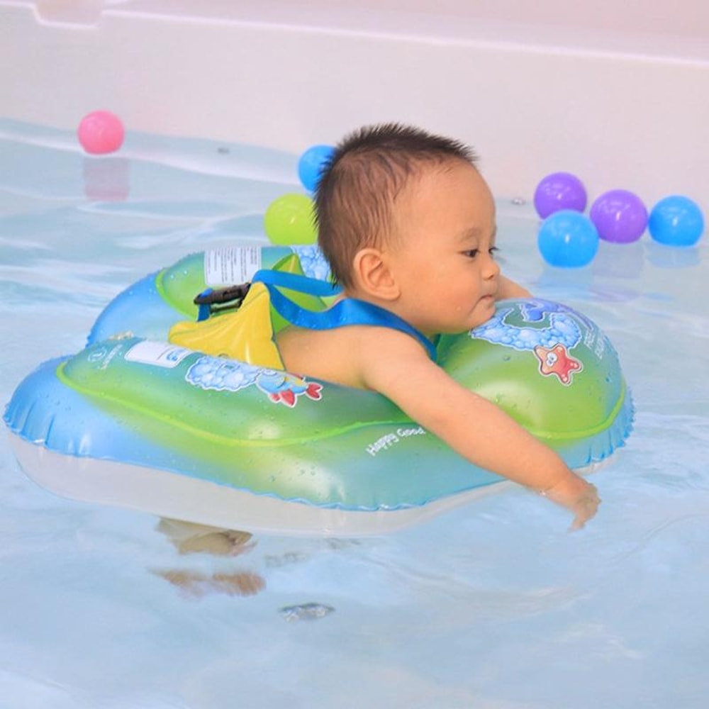 Cartoon Animal Baby Swimming Ring Inflatable Toddler Pool Float 2