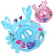 Cute Crab Baby Pool Float Inflatable Baby Swim Ring With Seat For Toddlers 4