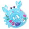 Cute Crab Baby Pool Float Inflatable Baby Swim Ring With Seat For Toddlers 1