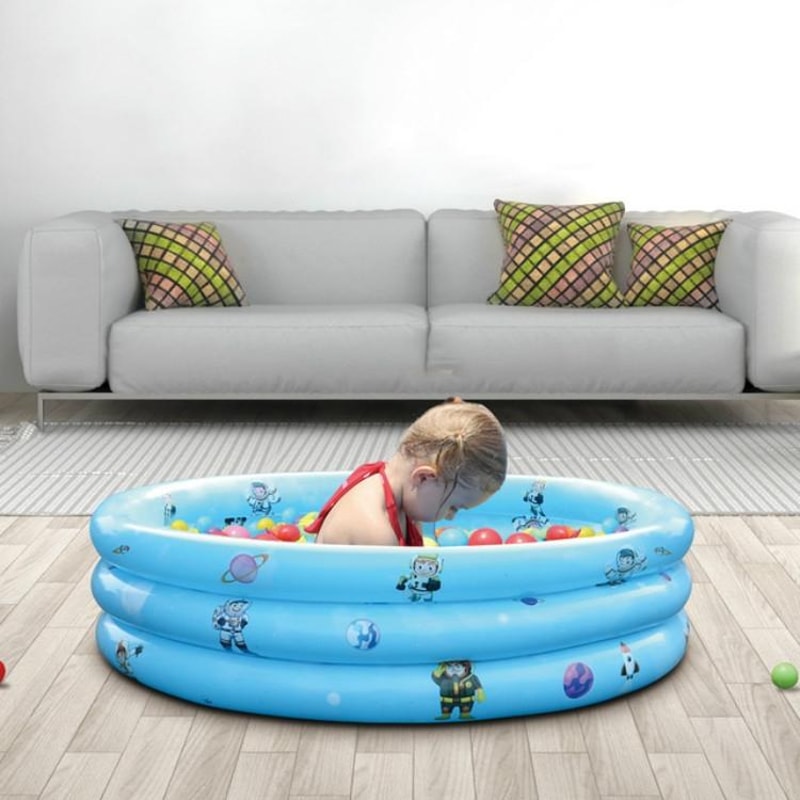 Kids Inflatable Pool And Ball Pit Pool For Indoor Outdoor Play 3