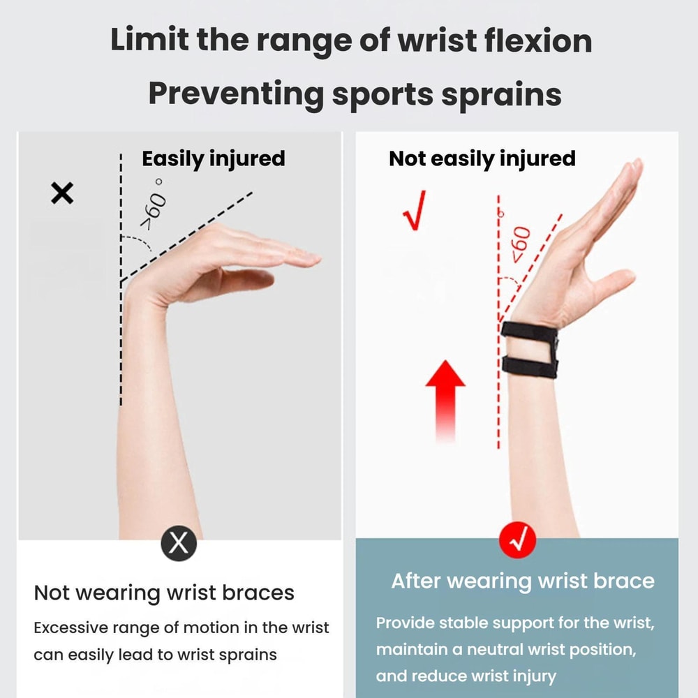 Upgraded Gray Yoga Wrist Support Brace For Fitness Training 4