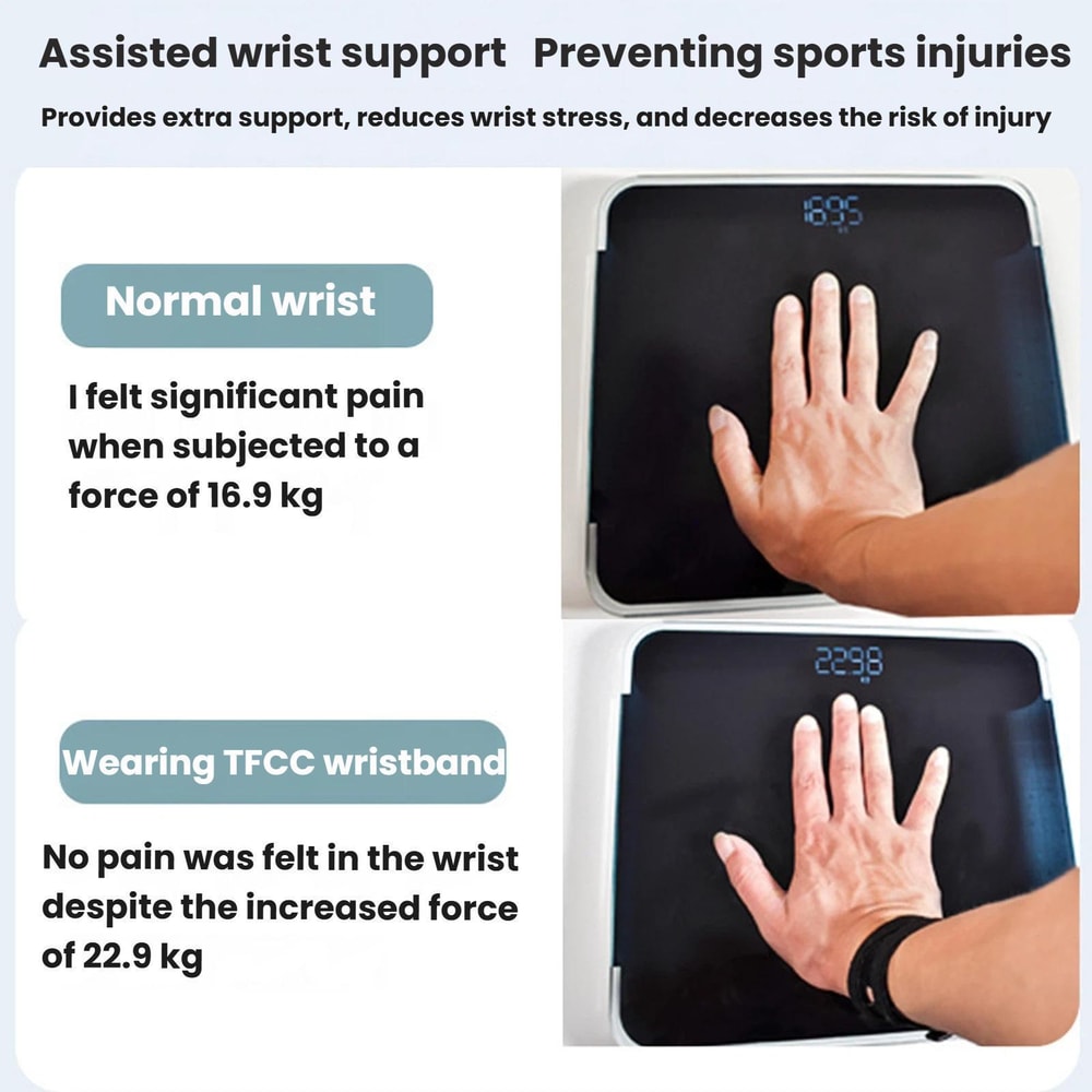 Upgraded Gray Yoga Wrist Support Brace For Fitness Training 5