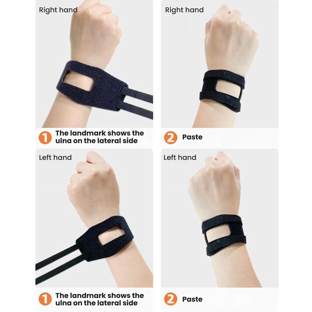 Upgraded Gray Yoga Wrist Support Brace For Fitness Training 8