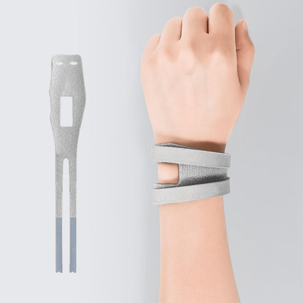 Upgraded Gray Yoga Wrist Support Brace For Fitness Training 9