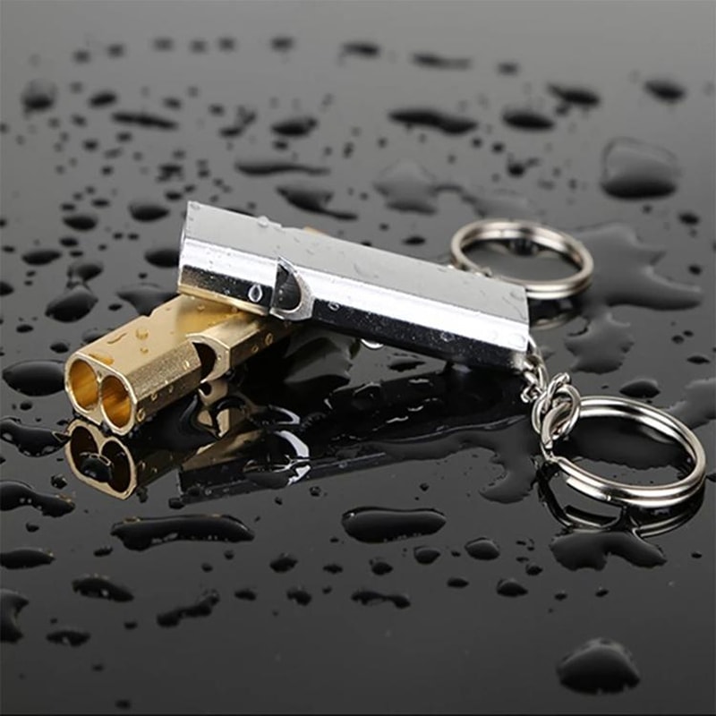 Aluminum Alloy Survival Whistle For Kids Outdoor Adventures 3
