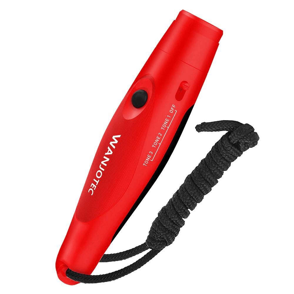 Electronic Push Button Whistle Loud Durable Portable 9