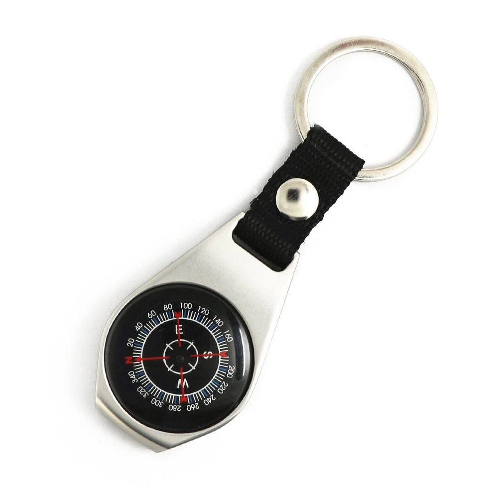 Compact 2-in-1 Survival Whistle & Compass with Mountaineering Buckle