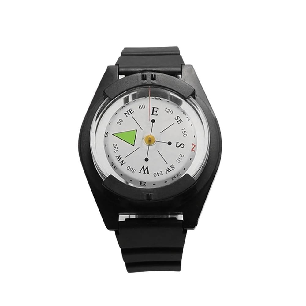 Compact 2-in-1 Survival Whistle & Compass with Mountaineering Buckle