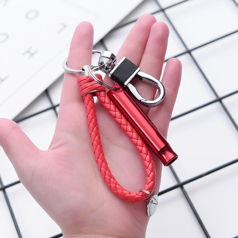Multifunctional Whistle Keychain for Men Durable Keyring Pendant