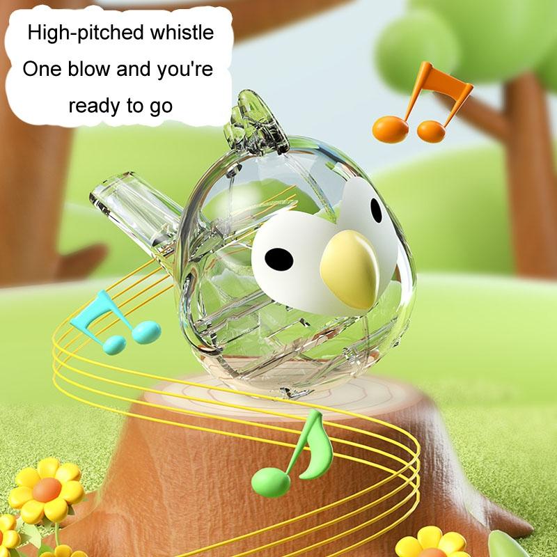 Waterbird Whistle For Kids Mouth Muscle Trainer Water Filled Toy 4