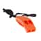 Dual Frequency Outdoor Survival Whistle With Built In Lanyard For Hiking Camping 1