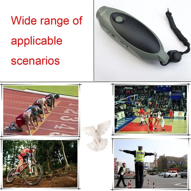 Adjustable High Decibel Electronic Referee Whistle 4