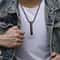 Personalised Stress Relief Whistle Necklace Stainless Steel Adjustable 1
