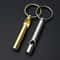 Premium Metal Whistle Bottle Opener Keychain Multifunctional Key Ring Pendant 1
