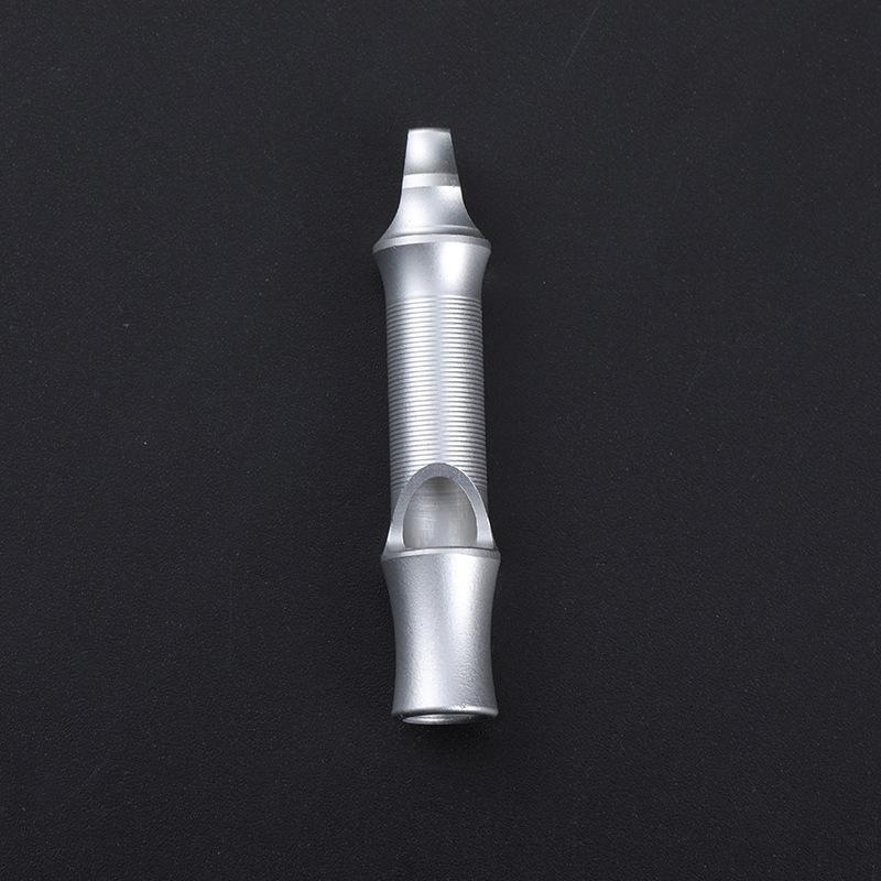 Premium Stainless Steel Emergency Survival Whistle High Frequency Outdoor Rescue Tool