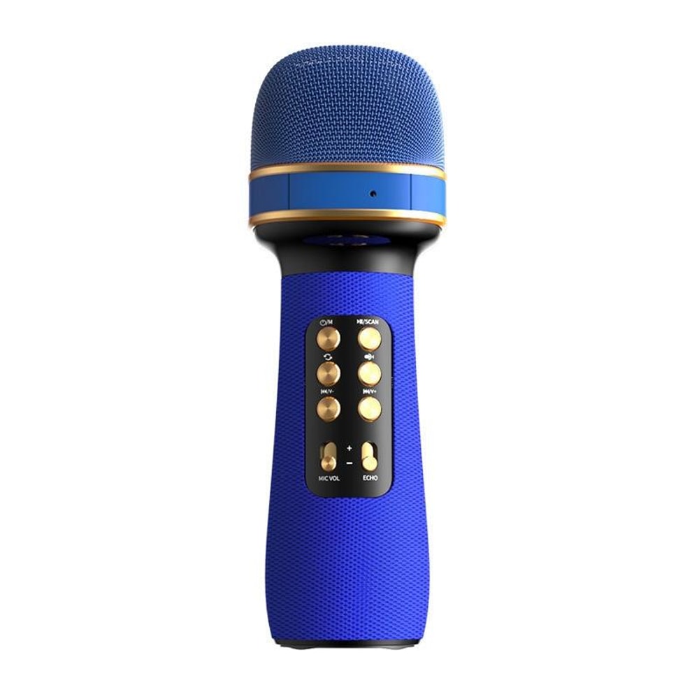 Live Wireless Bluetooth Microphone With Audio Function Portable Karaoke Streaming Mic 9