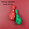 Christmas Dog Chew Toys Bite Resistant Vinyl Ball Set 4
