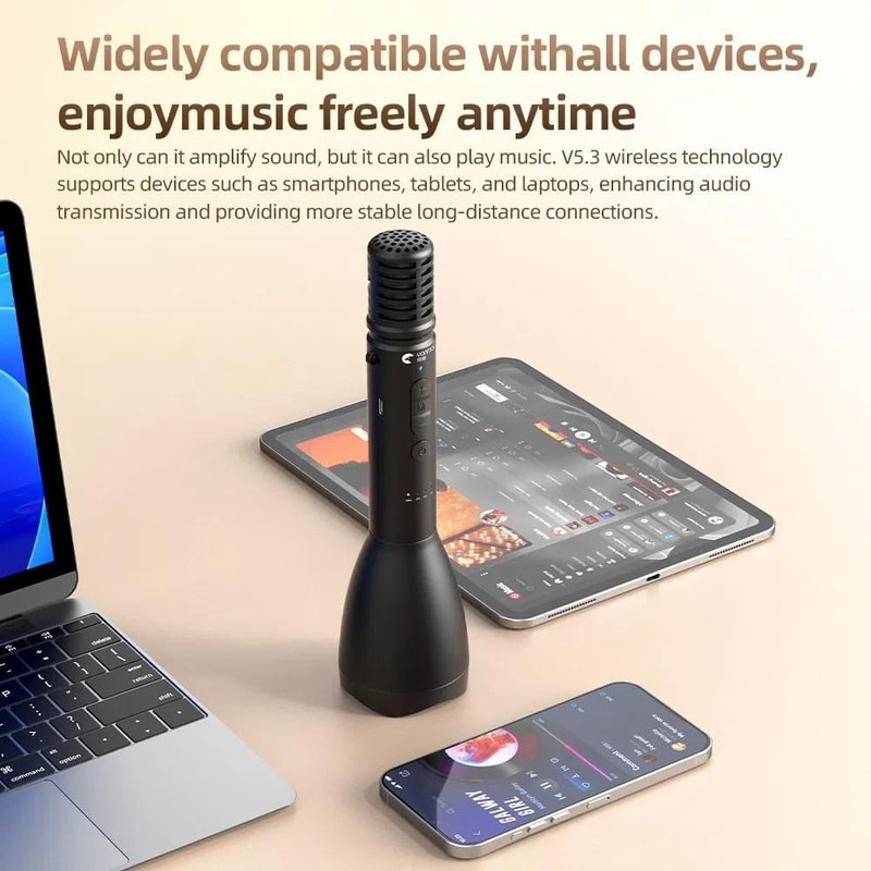 Mini Bluetooth Speaker Wireless Handheld Microphone For Speech Teaching 4