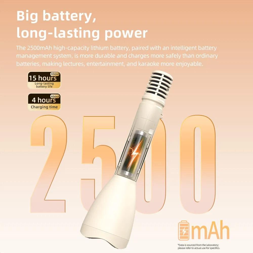 Mini Bluetooth Speaker Wireless Handheld Microphone For Speech Teaching 5
