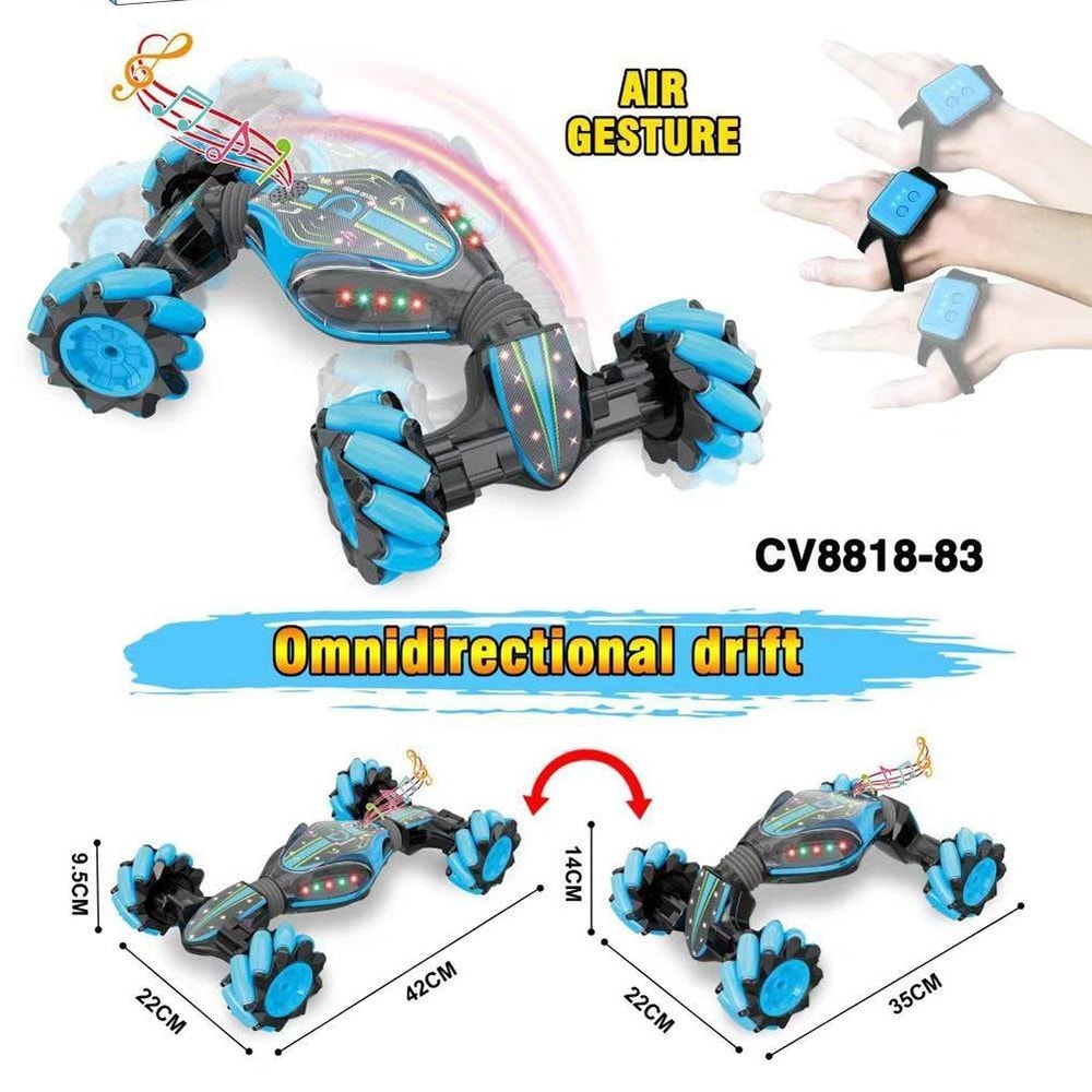 Ultimate Gesture Sensing RC Stunt Car Drift Dance Light Up Off Road Power 6