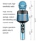 Premium Bluetooth Karaoke Mic With Built In Speaker Portable Wireless Bluetooth Microphone 5