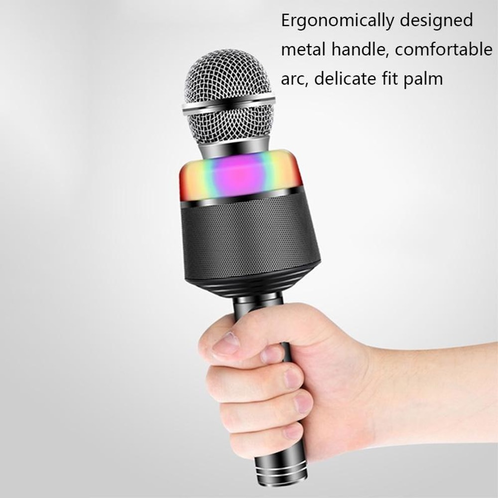 Premium Bluetooth Karaoke Mic With Built In Speaker Portable Wireless Bluetooth Microphone 4