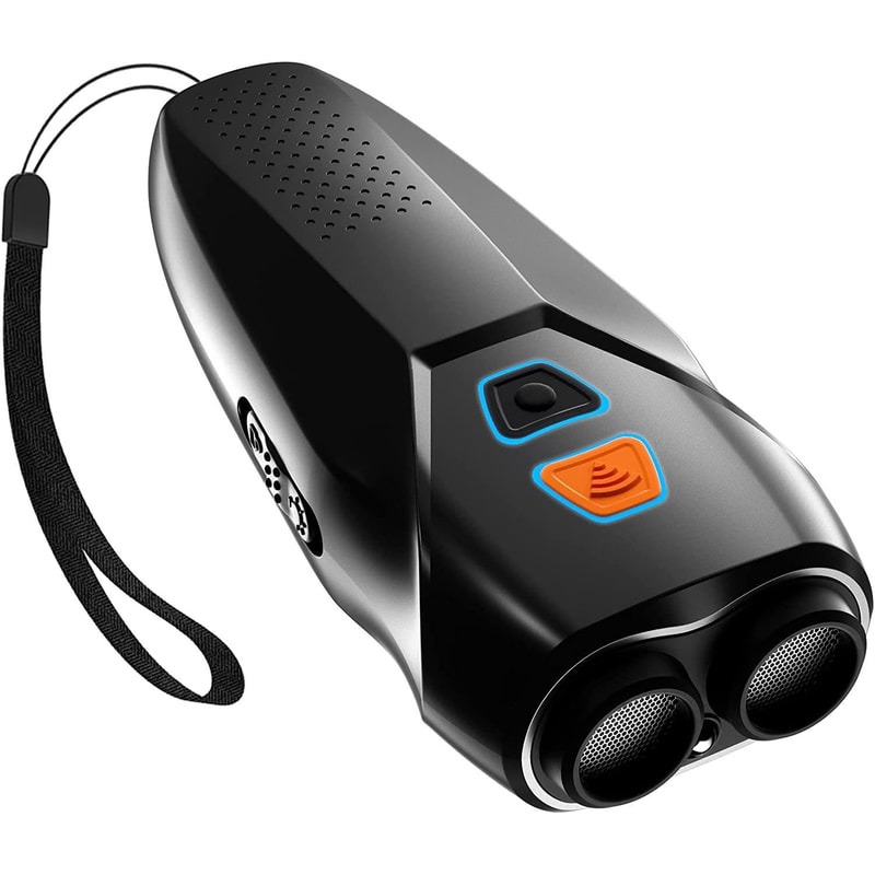 Rechargeable Ultrasonic Dog Training & Bark Control Handheld Repeller