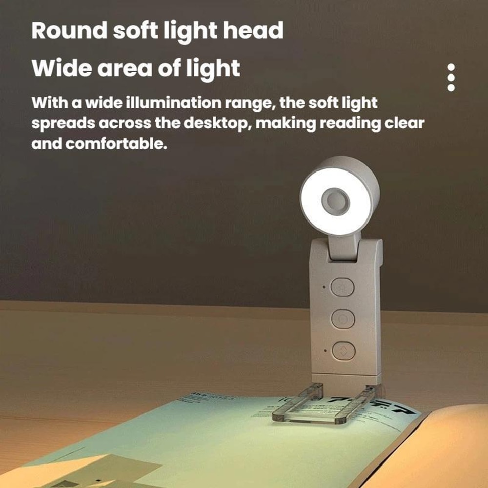 Mini USB Clip On Reading Lamp Portable LED Bookmark Light 2