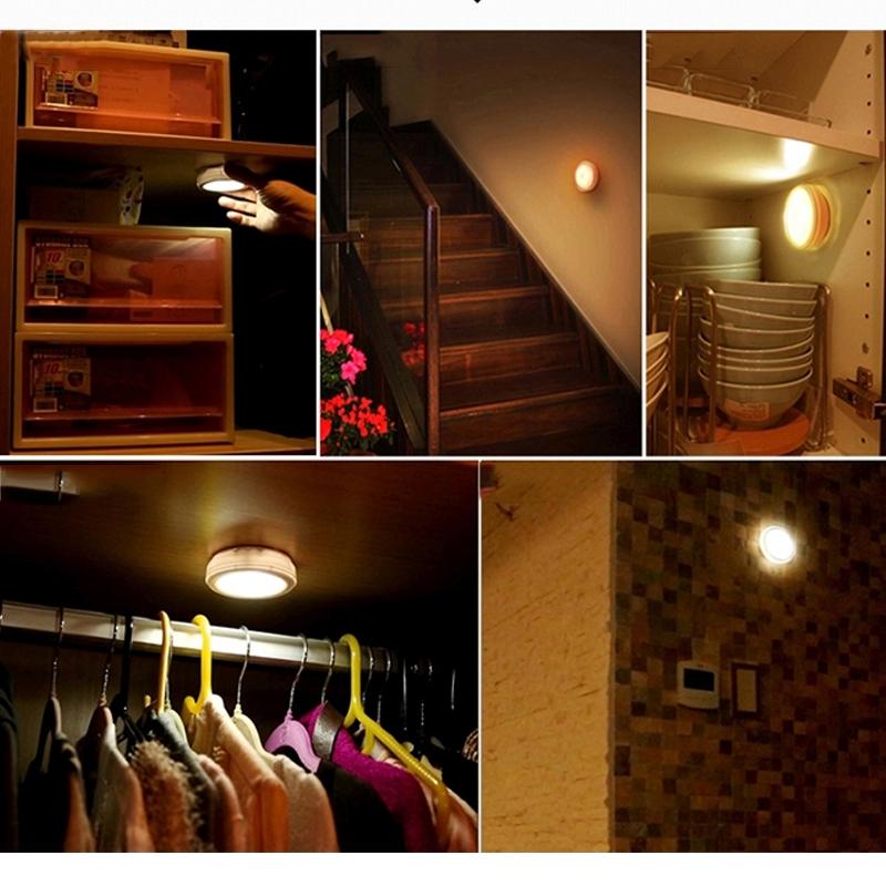 USB Rechargeable Warm White LED Night Light With Remote Control 3