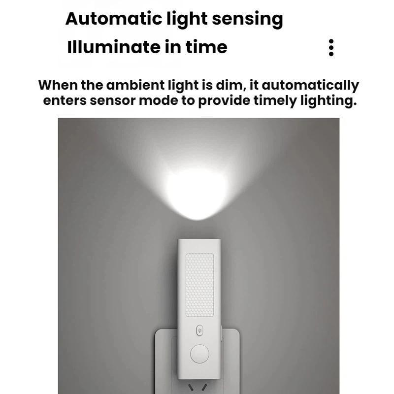 Premium Motion Sensor Rechargeable Plug In LED Night Light