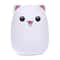 Color Changing Cat-Shaped LED Nightlight USB Rechargeable Silicone Lamp