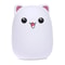 Color Changing Cat-Shaped LED Nightlight USB Rechargeable Silicone Lamp