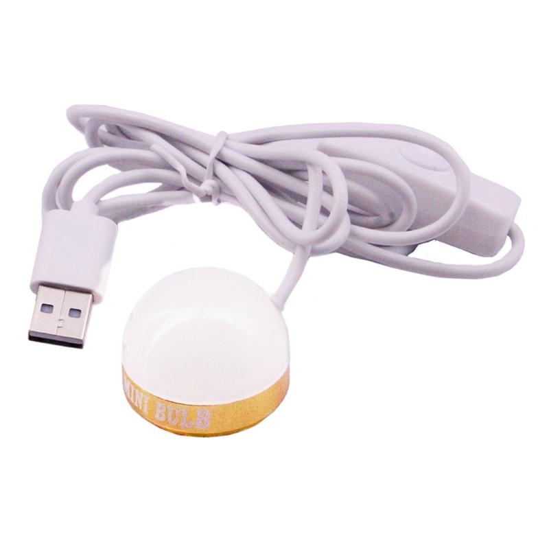 Compact Dimmable USB LED Light Bulb With Magnetic Base Adjustable Modes 1