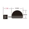 Compact Dimmable USB LED Light Bulb With Magnetic Base Adjustable Modes 6
