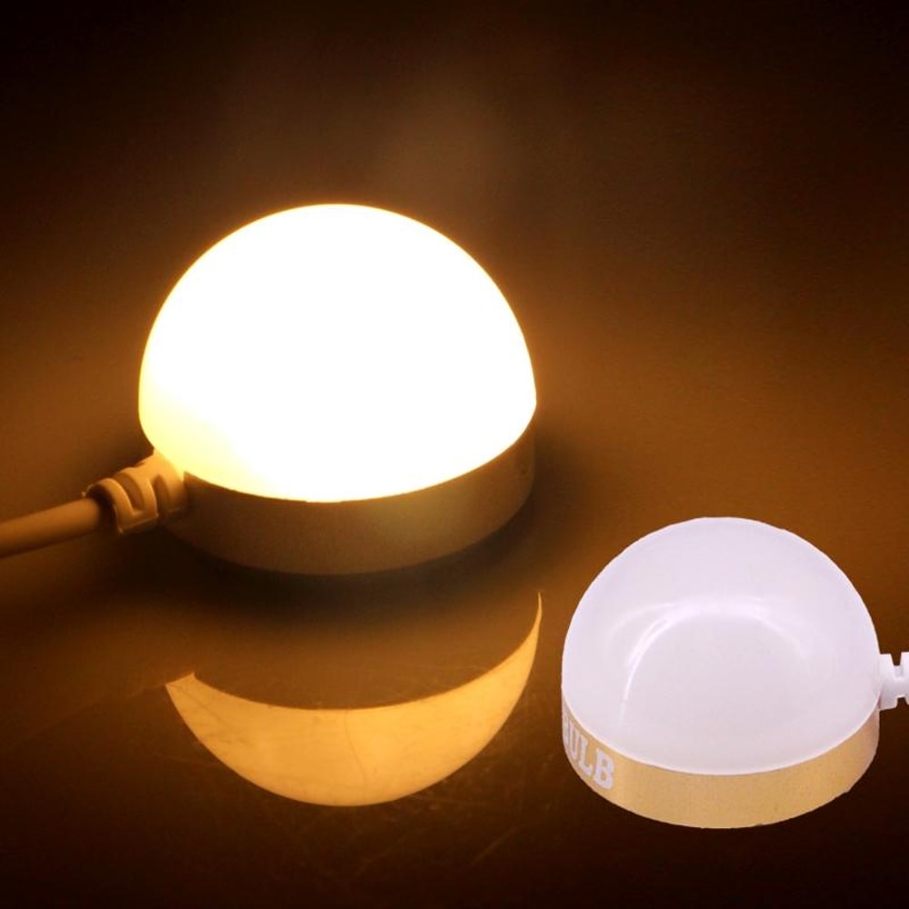 Compact Dimmable USB LED Light Bulb With Magnetic Base Adjustable Modes 9