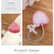 Mini Love Heart Clip LED Reading Lamp Eye Protect Desk Keyboard Light 4