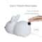 Soft Silicone Rabbit USB Rechargeable Night Light with Dual Tone LED