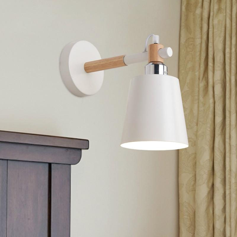 Modern Bedside Wall Lamp Sleek Bedroom Restaurant Lighting 2